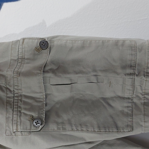 🟢 (PHIL) Calvin Klein Flat Front Cargo Shorts Size 30 - Picture 4 of 12